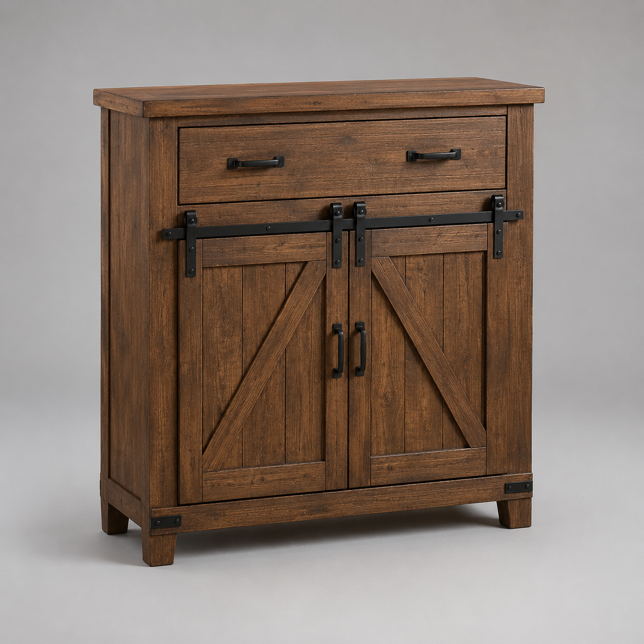 Leanlumapatch™ RusticBarn Shoe Storage Cabinet