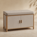 Leanlumapatch™ SoftSeat Shoe Storage Bench